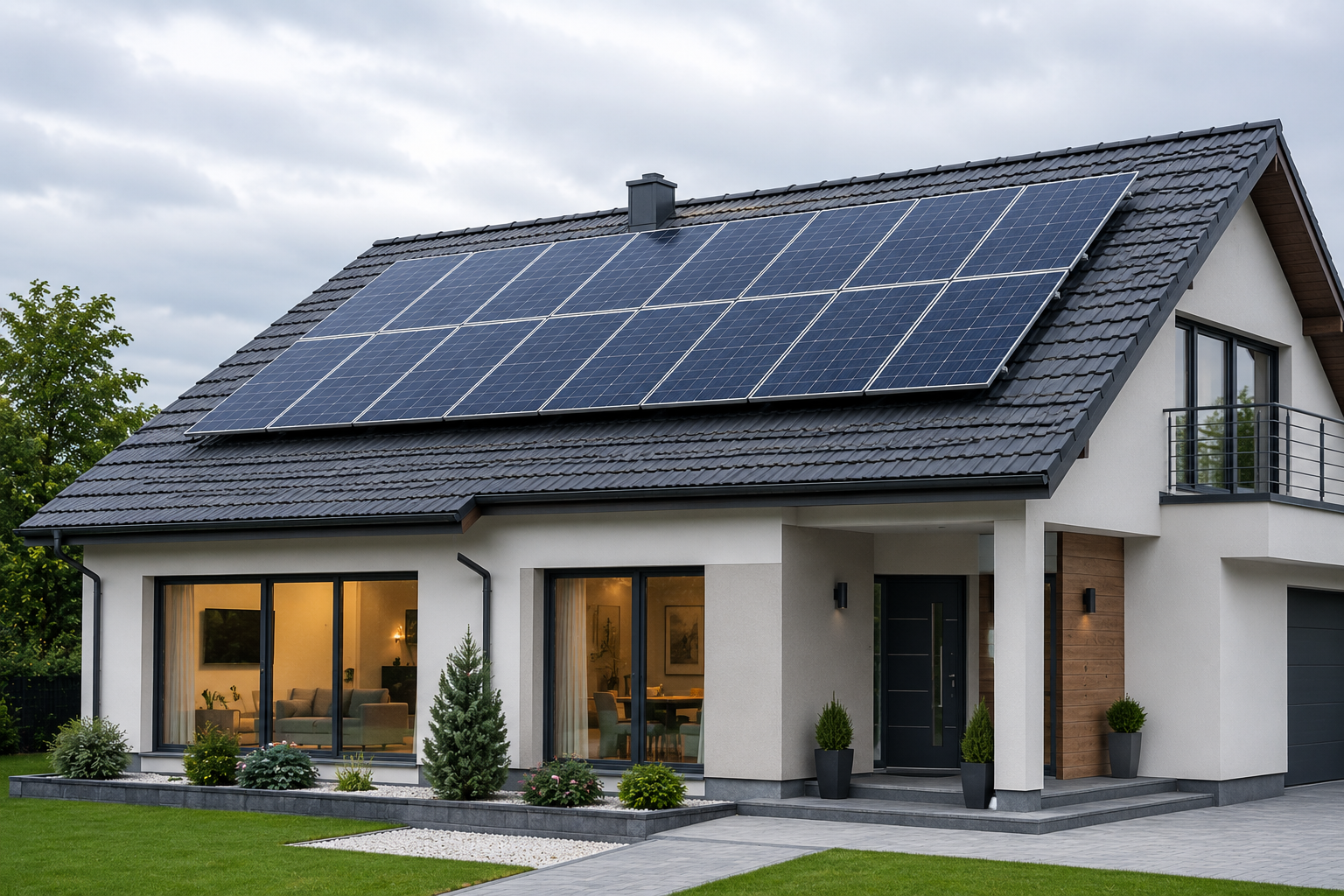 solar panel roof